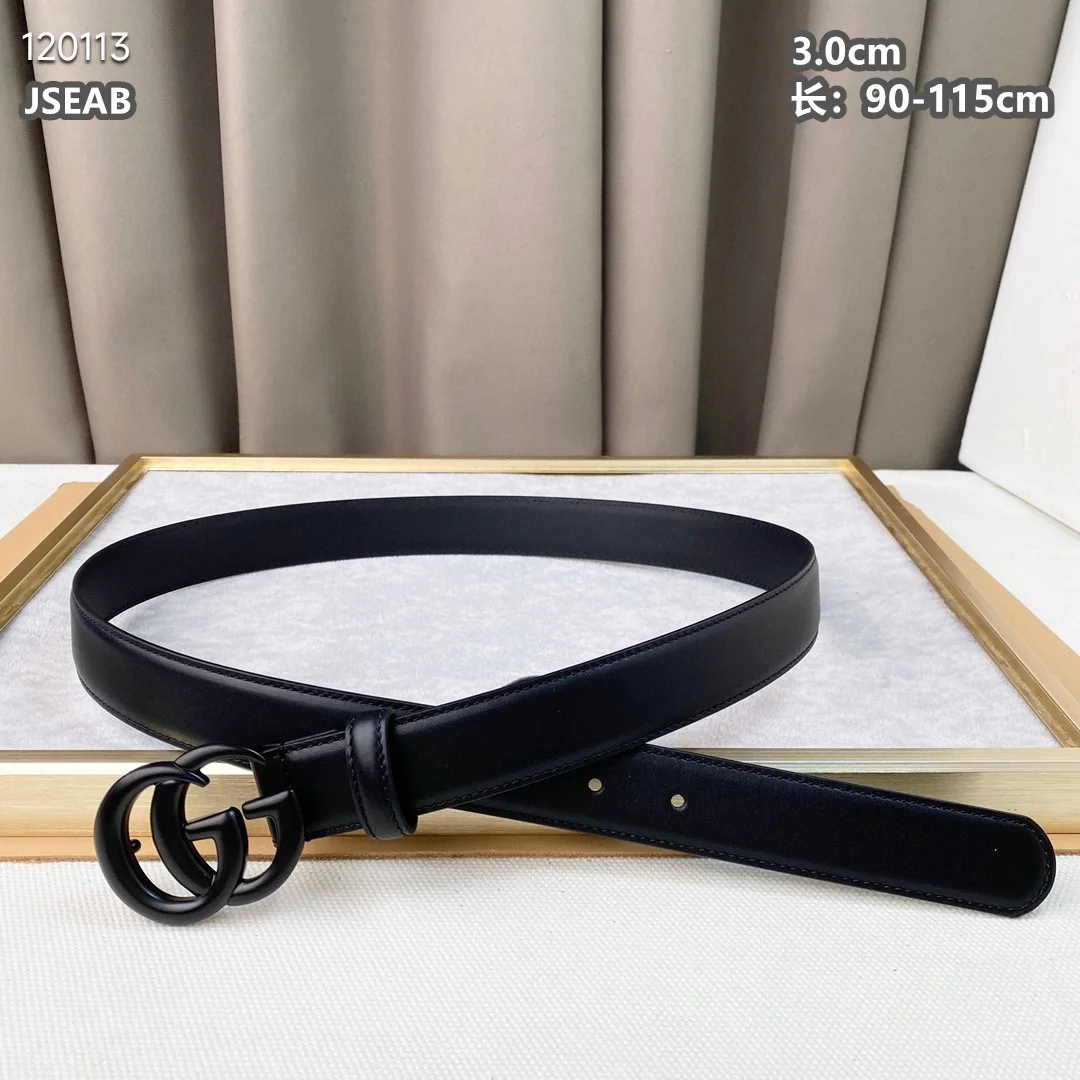 Gucci belt 30mmX90-115cm 8L06